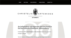 Desktop Screenshot of chrisart.co.za